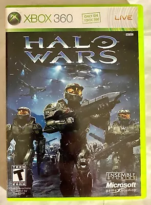 HALO WARS - XBOX 360 - 2008 - Microsoft - Complete - NM/MT - OBO • $24.99