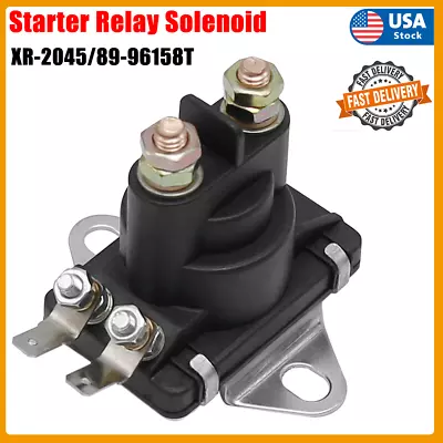 For Mercury Marine Starter Solenoid Relay Switch XR-2045 89-96158T 4-Terminal • $9.97