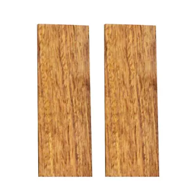 2pcs Knife Handle African Rosewood Wood Material Scale Slabs Tool DIY 120*40*8mm • $14.29