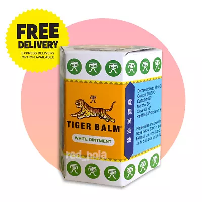 Tiger Balm 30g (White) Mild Strength Pain Relief Ointment Head Aches • $12.99