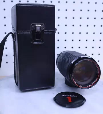 Nice Used Vivitar Series 1 Camera Lens 70-210mm F2.8-4 Telephoto Zoom W/ Case • $79.99