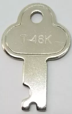 Trunk Lock Key T-46k T46 3815 3835 Trunk Chest Steamer Vintage Antique Locker • $5