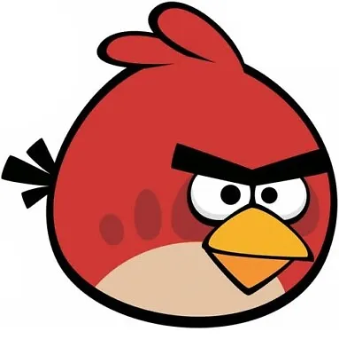 30 STYLES Angry Birds Wall Decal Kids Room Sticker Decor Red Black Blue Bird Hal • $6