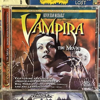 Vampira The Movie By Original Soundtrack 2008 CD Maila Nurmi Bill Moseley OOP • $24.99