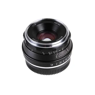 $90.09 • Buy New 25mm F1.8 Prime Lens Manual Focus For Sony E-mount Camera A6500 A6000 NEX7/6