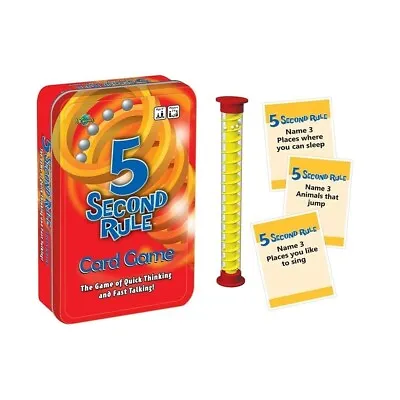 5 Second Rule Card Game In Tin 04475TIN • $16.95