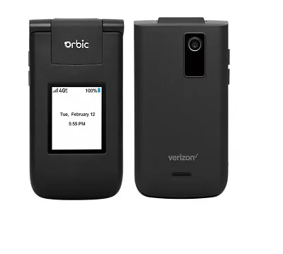 Orbic Journey V RC2200L 4G LTE Flip Basic Cell Phone POST PAY Verizon Wireless • $49.95
