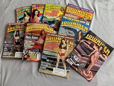 8 Vintage Low Rider Magazine Lot 2003   Plus Calendar • $9.99