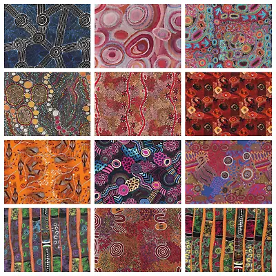 Fabric~indigenous~fat Quarters & Yardage~12+ Designs~woven Quilting Fabric • $8.99