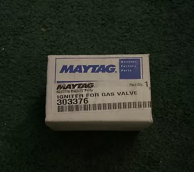 NEW OEM Genuine Maytag Dryer Igniter #303376 (inc Whirlpool Roper GE SQ More) • $18.89