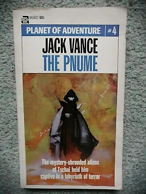 Jack Vance - Planet Of Adventure - The Pnume - Ace Books - 1970 Vintage 1st Edtn • £8