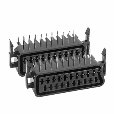 £4.33 • Buy 2 Pcs Right Angle Pin Double Row 21P Lug Scart Socket