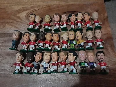 Vintage Corinthians Minatare Football Star Figures Mostly Manchester United  • £25