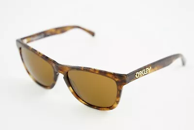 OO2043-06 Oakley FROGSKINS LX Dark Brown Tortoise / Dark Bronze Sunglasses • $74