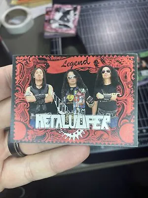 Metalucifer Band Custom One Of One 1/1 Stamp Design Card (random) • $9.50