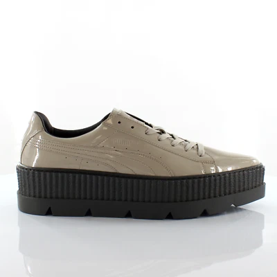 $147.38 • Buy Puma Fenty By Rihanna Pointy Creeper Patent Lace Up Mens Trainers 366269 02