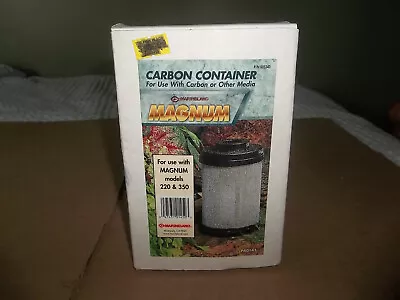 Marineland Magnum Carbon & Media Container # PA0145 For Magnum 220 & 350 - NEW • $23.99