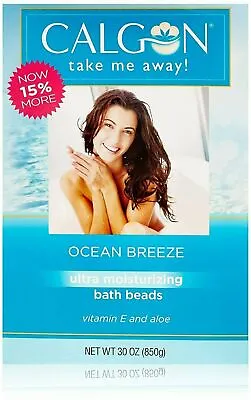 Calgon Ultra-Moisturizing Bath Beads Ocean Breeze Fragrance 30 Ounce Pack Of 12 • $71.33