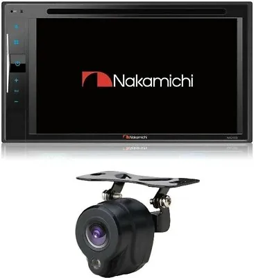 NAKAMICHI  NA2300/NC5L 6.2  2-DIN DVD & CD Playback W/ Bluetooth Camera Package • $119.99