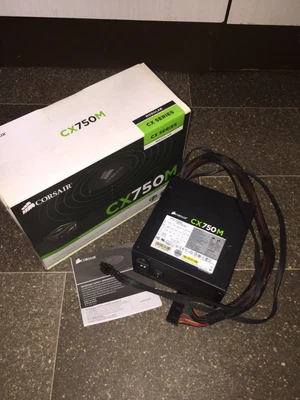 Corsair CX750M - 750W 80 PLUS Bronze Certified Modular ATX PSU - FAULTY • £20
