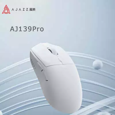 AJAZZ AJ139 Pro Wireless Mouse With Feets PMW3395 Gaming Chipset • $64.85