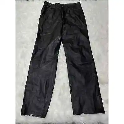 Vintage Harley Davidson Leather Pants Motorcycle Riding Size 36 • $149.99