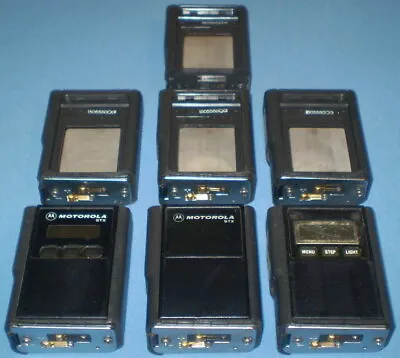 LOT Of (7) Motorola STX Handie-Talkie Radio Chassis Shell LCD **Parts/Repair** • $25