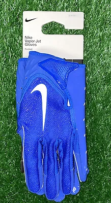 Nike Vapor Jet 7.0 Football Gloves Blue White Size S Small New With Tags • $38.24