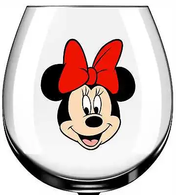 X12 Minnie Mouse Glass Vinyl Decal Stickers Colour Zx372 • £4.99