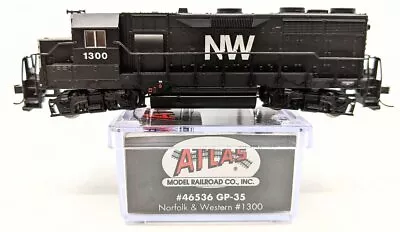 Atlas 46536 N Scale Norfolk & Western GP-35 Diesel Locomotive #1300 LN/Box • $70.69