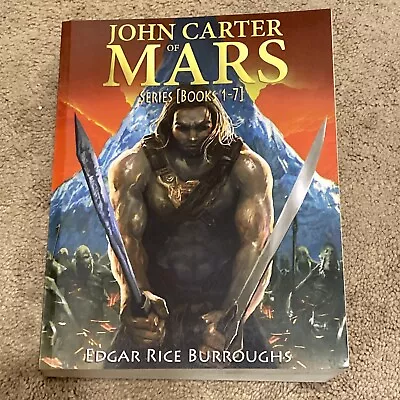 John Carter Of Mars Series Books 1 - 7 Edgar Rice Burroughs READ ONCE • $19