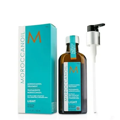 Moroccanoil Treatment Oil Light For Fine & Light-Colored Hair 3.4 Oz/100 Ml • $36.99