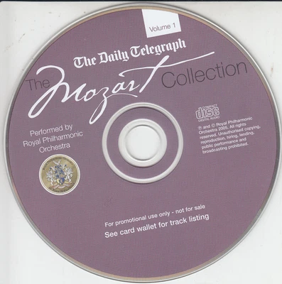 £1.50 • Buy  The Daily Telegraph Presents: The Mozart Collection, Vol. 1   DISC ONLY