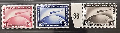 Germany 1928-1931 Airship  Graf Zeppelin LZ 127  Over Globe MH MH MNH • £20