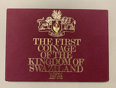 SWAZILAND 1974 7 COIN PROOF SET - Sealed Pack/cover • $18.94