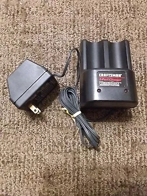 Genuine Craftsman 148000-08 Black & Decker VP130 VersaPak 2-Port Battery Charger • $8