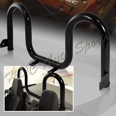 For 1990-2005 Mazda Miata MX5 Black Stainless Steel Stabilize Support Roll Bar • $86.99