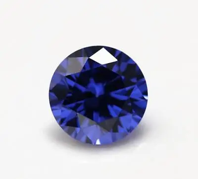 $13.26 • Buy  Natural Loose Gemstone  Blue Sapphire Round Cut 9 Ct Certified Ceylon Sapphire