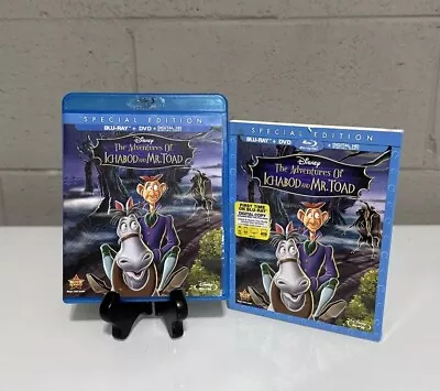 The Adventures Of Ichabod And Mr. Toad Blu Ray DVD Digital Walt Disney Movie • $3.99