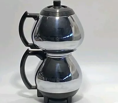 1960's Vintage Sunbeam Coffee Master Chrome Electric Coffee Maker Model C303A • $69.95