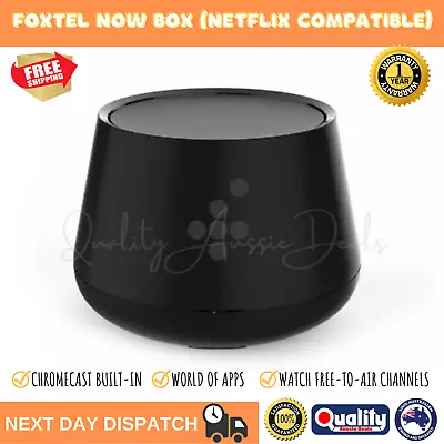 $41.70 • Buy Foxtel Now Box Built-in Chromecast Ultra 4k Fta Tv Apps Tuner Usb Remote Android