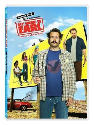 My Name Is Earl - Fourth Season 4 Four (DVD 2009 4-Disc Set) - NEW FREE SHIPPI • $17.98