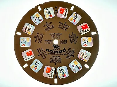 Rare Sawyers View Master Nomad Camera Model 127 Advertising Reel W Sleeve • $25