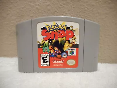 Pokémon Snap (Nintendo 64 1999) - Tested - Authentic • $19.99