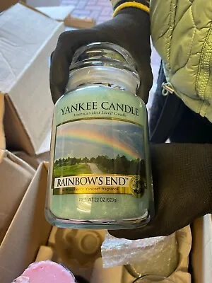 Yankee Candle Usa Deerfield Rare Rainbows End Wax Only No Glass • £14