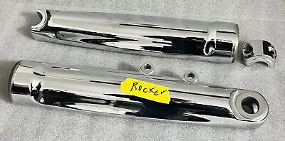 Harley Rocker FXCW Softail LOWER FORK LEGS 2008 -2011  CUSTOM CHROME (OUTRIGHT) • $499