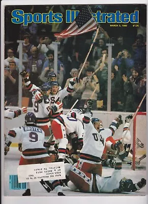 Sports Illustrated March 3 1980 The Winter Olympics U.S. Hockey Miracle On Ice • $40.95