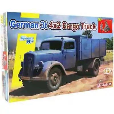 £56.49 • Buy Dragon German Cargo Truck 3t 4x2 With Infantry Bivouac Model Kit 6974 Scale 1:35