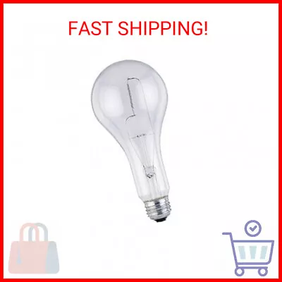 Westinghouse Clear 03974 300-watt Light Bulb 1 Count (Pack Of 1) • $11.23