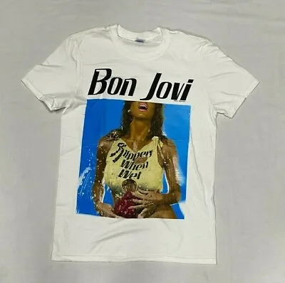 £44.99 • Buy Bon Jovi Slippery When Wet Tshirt Small Mens 